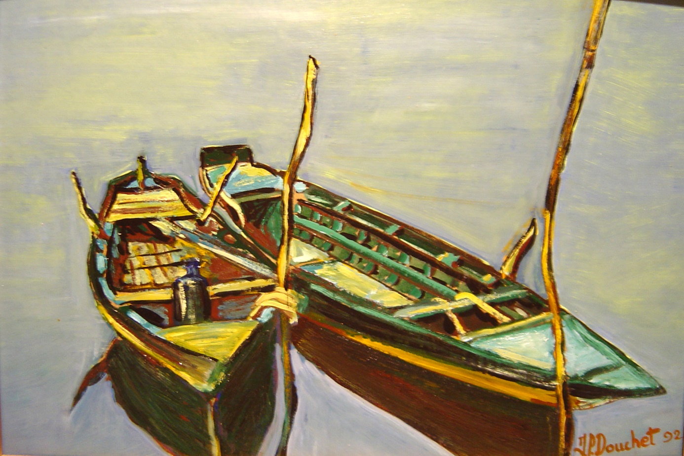 Figuratif — Les deux barques
