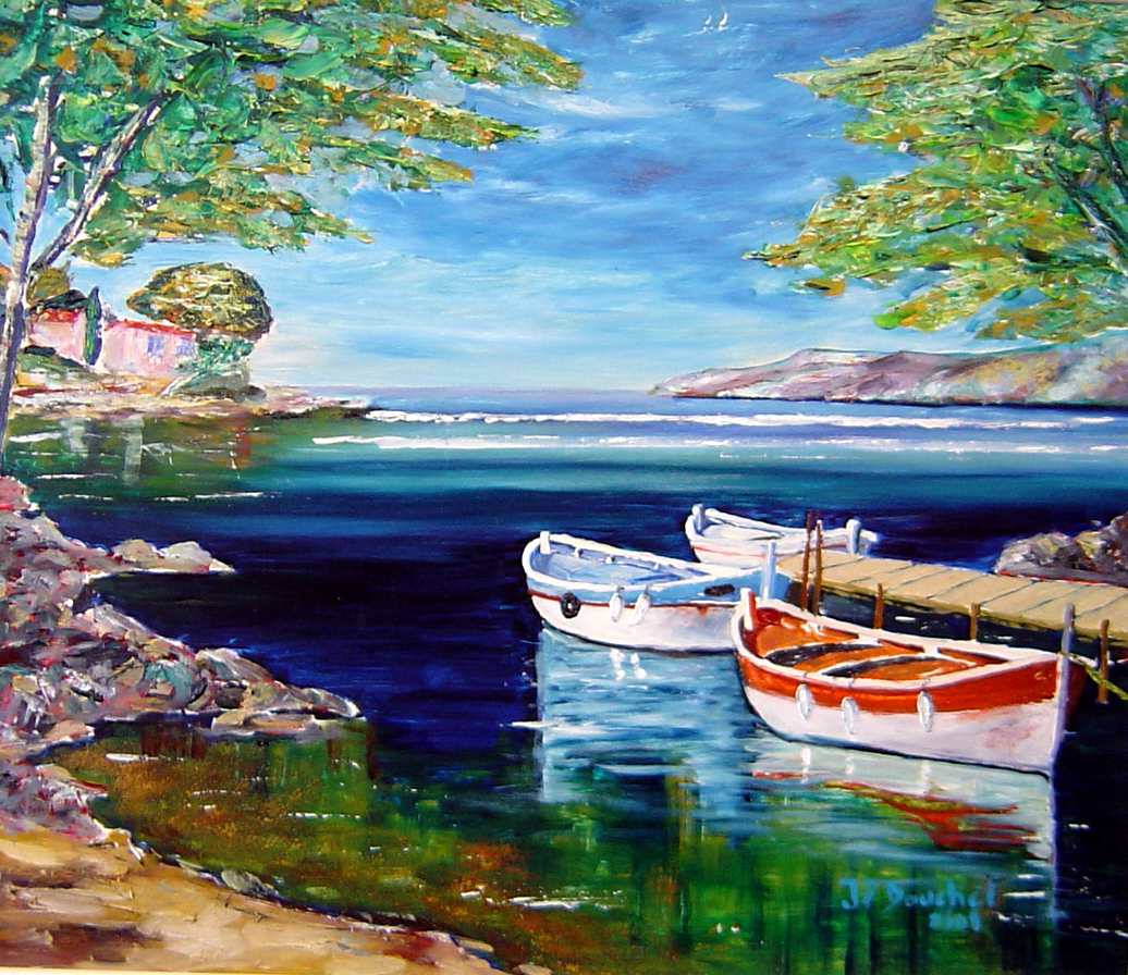 F014 — Calanque paisible